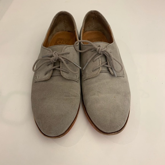 SOLD - Suede Buckskin Oxfords - Picture 1 of 4